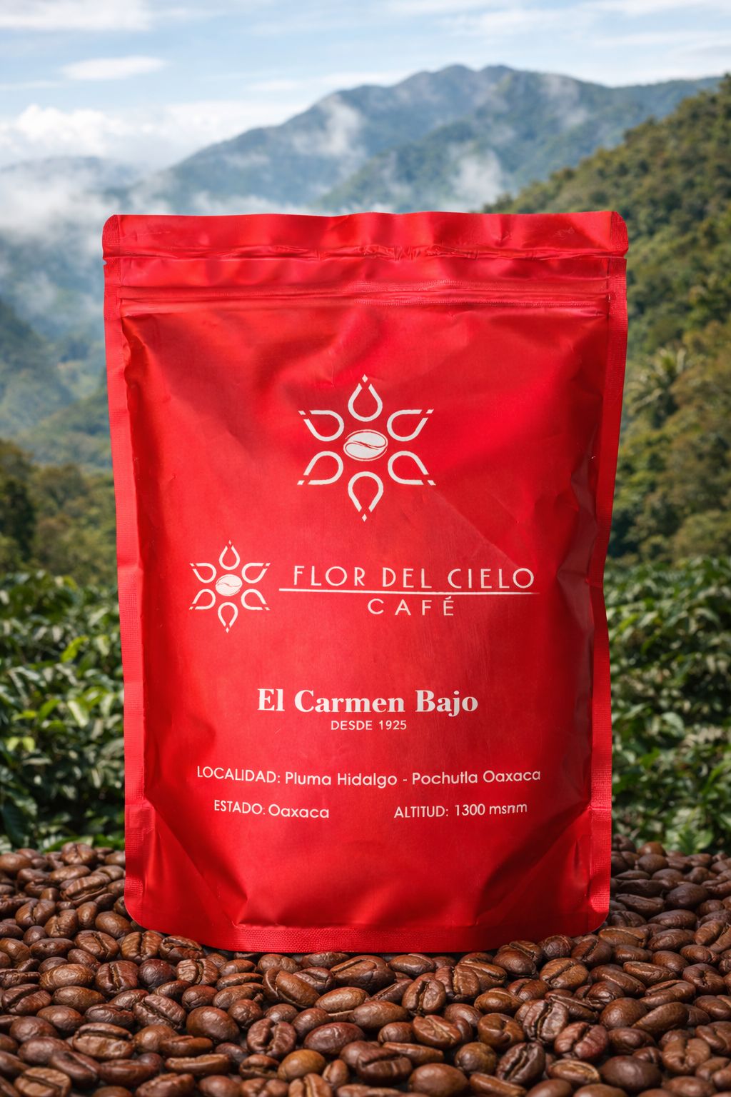 CAFE ORGANICO DE GRANO 454G.